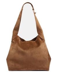 Gabriela Hearst - Small Suede Tote Bag - Lyst