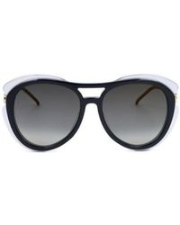 Elie Saab - Aviator Frame Sunglasses - Lyst