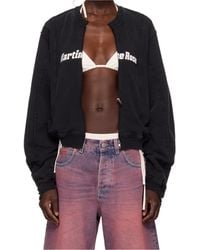 Martine Rose - Shrunken Zip Up Crew Jacket - Lyst