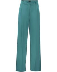 Max Mara - Pianoforte High Waist Straight Leg Trousers - Lyst