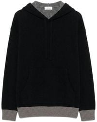 Roberto Collina - Knit Drawstring Hooded Sweatshirt - Lyst
