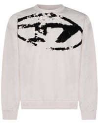 DIESEL - S-Boxt-N5 Sweatshirt - Lyst