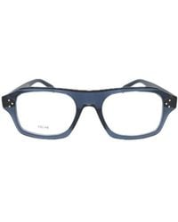 Celine - Full-Rim Clear Lens Glasses - Lyst