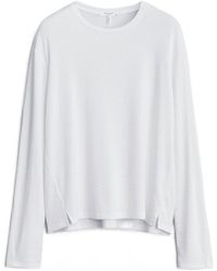 Rag & Bone - Long Sleeved Crewneck T-Shirt - Lyst