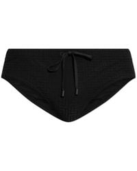 Balmain - Logo Monogram Swim Briefs - Lyst