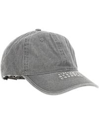 MM6 by Maison Margiela - Curved Peak Baseball Cap - Lyst