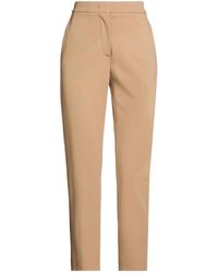 Max Mara - Solid-Color Casual Trousers - Lyst