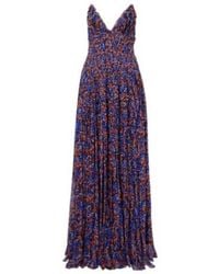 Ulla Johnson - Atrani Floral Silk Chiffon Maxi Dress - Lyst