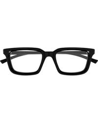 Gucci - Eyewear Rectangle Frame Glasses - Lyst