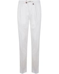 Incotex - Pleat-Detail Trousers - Lyst