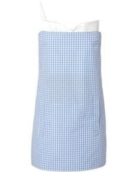 ShuShu/Tong - Gingham Cotton Minidress - Lyst