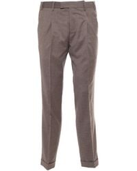 PT01 - Pt Torino Slim Fit Concealed Closure Pants - Lyst