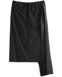 Yohji Yamamoto - Asymmetric Drawstring Skirt - Lyst