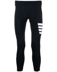 Thom Browne - 4-Bar Striped Compression Tights - Lyst