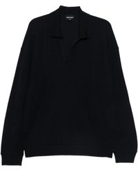 Giorgio Armani - Long-Sleeve Sweater - Lyst