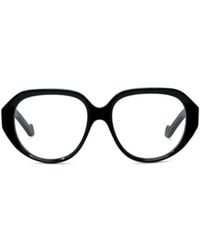 Loewe - Oval Frame Glasses - Lyst