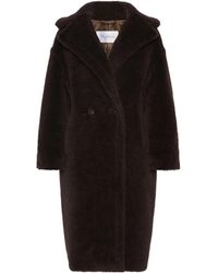 Max Mara - Alpaca-Wool-Silk Teddy Bear Icon Coat - Lyst