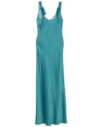 forte_forte - Lace-Trim Maxi Dress - Lyst