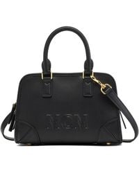 MCM - Aren Zip-Up Mini Shoulder Bag - Lyst
