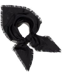 Gucci - Double G Silk Wool Shawl - Lyst