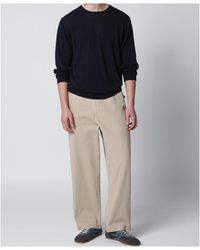 Roberto Collina - Cotton Crewneck Sweater - Lyst