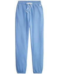 Ralph Lauren - Polo Logo-Embroidered Drawstring Pants - Lyst
