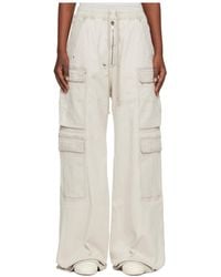 Rick Owens - Temple Double Jumbo Belas Cargo Wide-Leg Jeans - Lyst