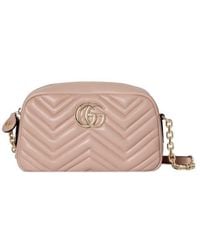 Gucci - Marmont Matelassé Shoulder Bag - Lyst