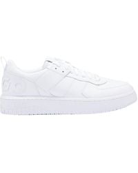 BOSS - Logo-Embossed Low-Top Sneakers - Lyst