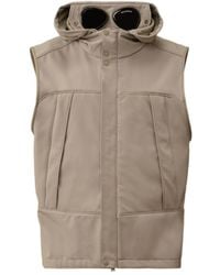 C.P. Company - Goggle Hooded Vest - Lyst