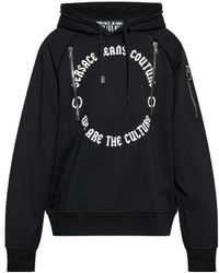 Versace Jeans Couture - Couture Logo Hoodie Sweater - Lyst