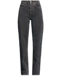 MM6 by Maison Margiela - Simple Straight-Leg Pants - Lyst