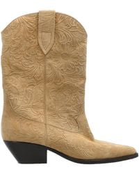 Isabel Marant - Duerto Embossed Ankle Boots - Lyst