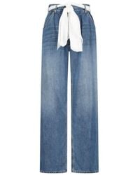 DARKPARK - Belted Wide-Leg Jeans - Lyst