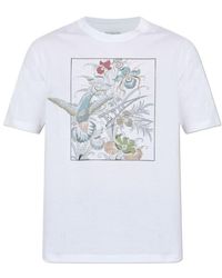 Etro - Graphic Printed Crewneck T-Shirt - Lyst