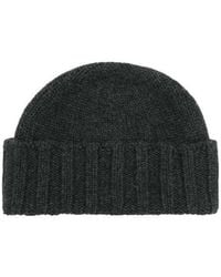 Drumohr - Cashmere Ribbed Hat - Lyst