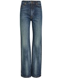 KHAITE - Danielle Slim Straight-Leg Jeans - Lyst