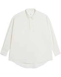 Ami Paris - Ami Long-Sleeved Shirt Dress - Lyst