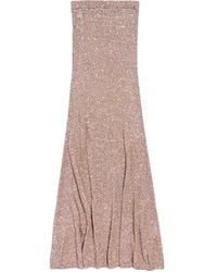 Balenciaga - Sequin Midi Skirt - Lyst