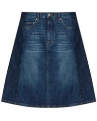 Marc Jacobs - Denim Skirt - Lyst