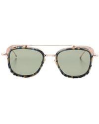 Thom Browne - Eyewear Square Frame Sunglasses - Lyst