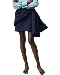 Dior - Draped Miniskirt - Lyst