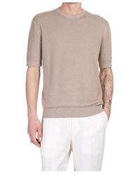 ZEGNA - Crewneck Knitted Top - Lyst