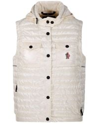 Moncler - Grenoble Logo Patch Padded Gilet - Lyst