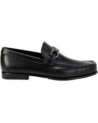 Ferragamo - Logo Buckle Business Casual Shoes - Lyst