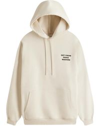 Drole de Monsieur - Drôle De Monsieur Slogan-Printed Drawstring Hoodie - Lyst