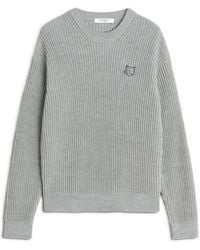 Maison Kitsuné - Long-Sleeved Knitwear - Lyst