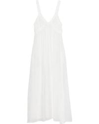 Seventy - V-Neck Midi Dress - Lyst
