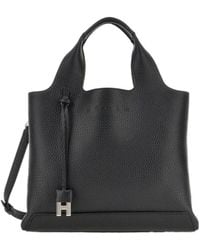 Hogan - H Logo Charm Shopping Bag - Lyst