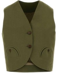 Blazé Milano - Blazé Milano Midday Sun Buttoned Vest - Lyst